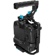 Kondor Blue Canon R5/R6/R Battery Grip Cage with Top Handle (Black)