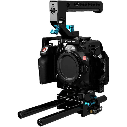 Kondor Blue Canon R5C Base Rig (Raven Black)