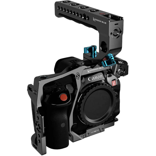 Kondor Blue Canon R5C Cine Cage with Top Handle (Space Gray)