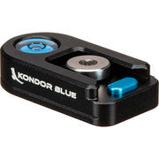 Kondor Blue Bubble Level Cold Shoe with Safety Release (Black)