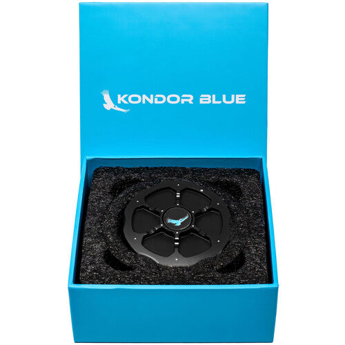 Kondor Blue Fuji X Cine Cap Metal Body Cap for Camera Lens Port (Black)