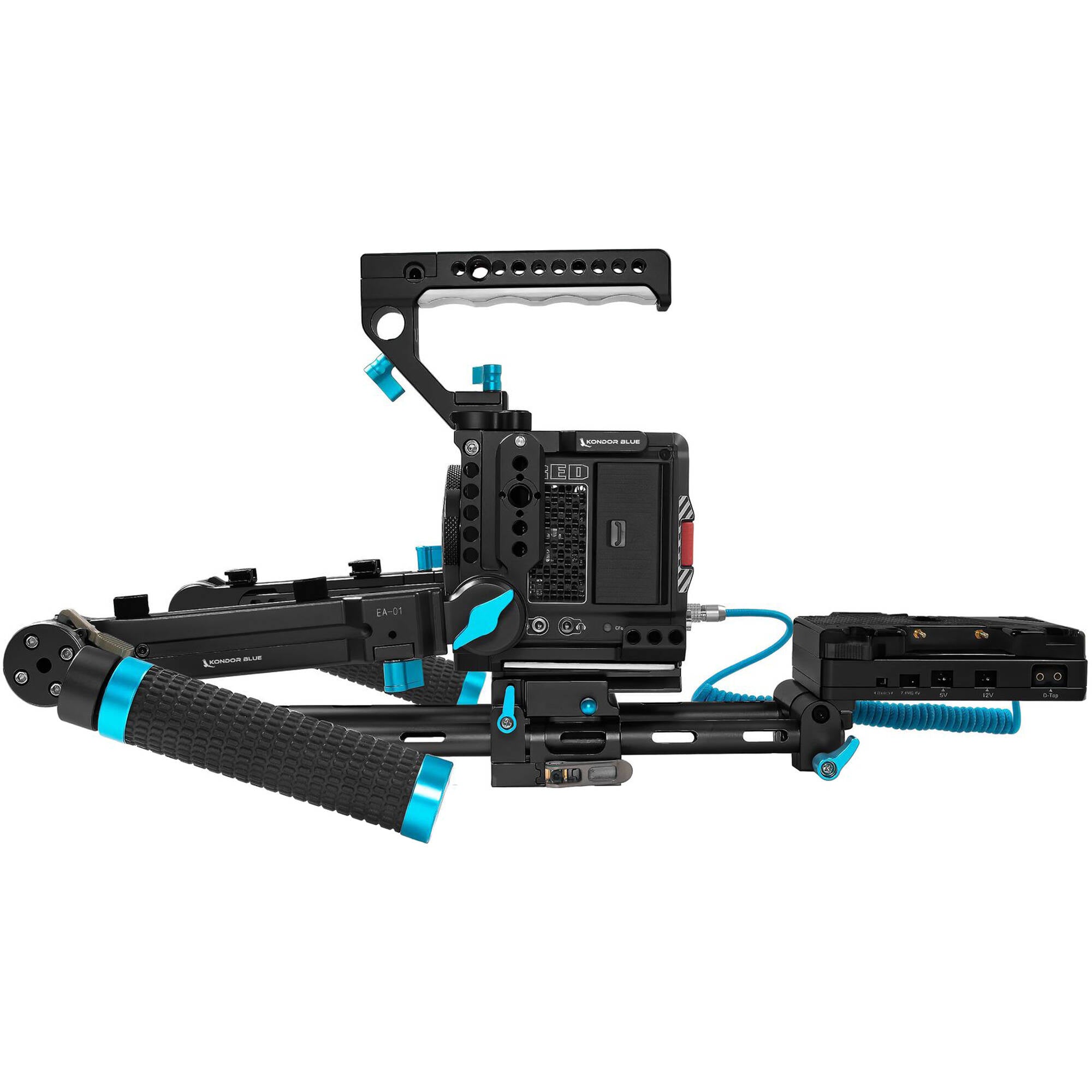 Kondor Blue Komodo Ultimate Rig (Gold Mount - Black) – Georges Cameras