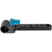 Kondor Blue RED Raptor Top NATO Rail and Rod Clamp (Raven Black)