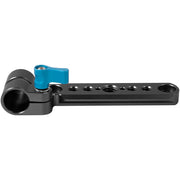 Kondor Blue RED Raptor Top NATO Rail and Rod Clamp (Raven Black)