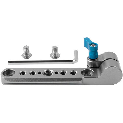 Kondor Blue RED Raptor Top NATO Rail and Rod Clamp (Space Gray)