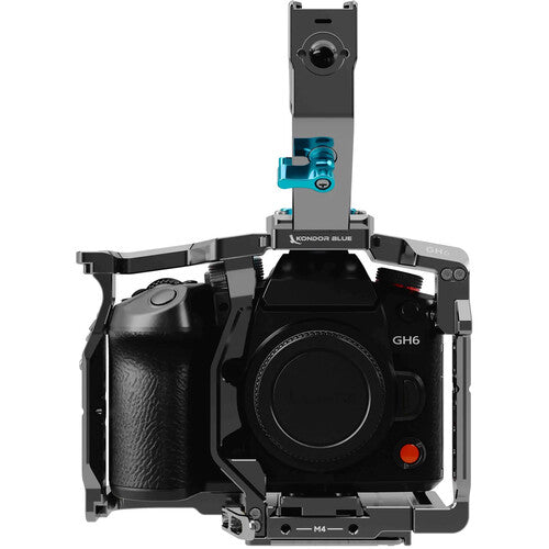 Kondor Blue Panasonic Lumix Gh6 Cage With Top Handle (Space Gray)