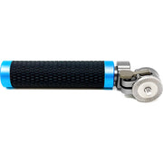 Kondor Blue Quick Release Rosette Hand Grip Set (Right and Left) + Dual Rod Clamp (Space Gray)