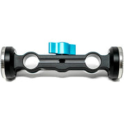 Kondor Blue Quick Release Rosette Hand Grip Set (Right and Left) + Dual Rod Clamp (Space Gray)