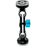 Kondor Blue Quick Release Rosette Hand Grip Set (Right and Left) + Dual Rod Clamp (Space Gray)