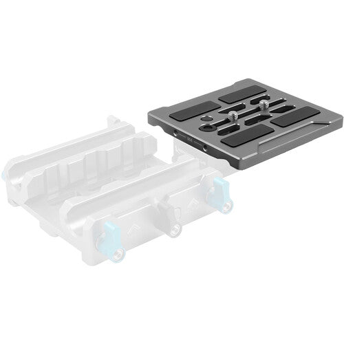 Kondor Blue LWS ARRI Bridge Plate - Riser Plate Only for C70/6K Pro/URSA Mini/FX6/Venice (Space Gray)