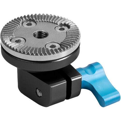 Kondor Blue Rosette Single Rod Clamp (Raven Black)