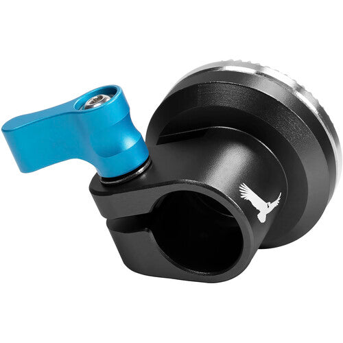 Kondor Blue Rosette Single Rod Clamp (Raven Black)