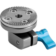 Kondor Blue Rosette Single Rod Clamp (Space Gray)