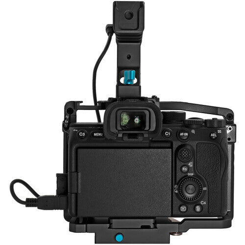 Kondor Blue SONY A7SIII Cage with Start-Stop Trigger Top Handle for A7 Series Cameras (Black)