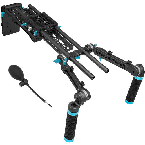 Kondor Blue Shoulder Rig Pro (Gold Mount) (Raven Black)