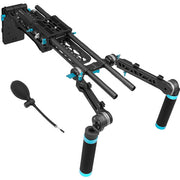 Kondor Blue Shoulder Rig Pro (V Mount) (Raven Black)