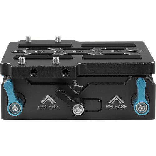 Kondor Blue LWS ARRI Bridge Plate For Cinema Cameras with Riser for ARRI Alexa Mini (Black)