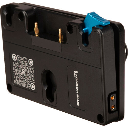 Kondor Blue URSA Gold Mount Battery Plate (Black)
