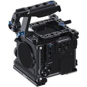Kondor Blue RED V-RAPTOR Cage with Top Handle (Raven Black)