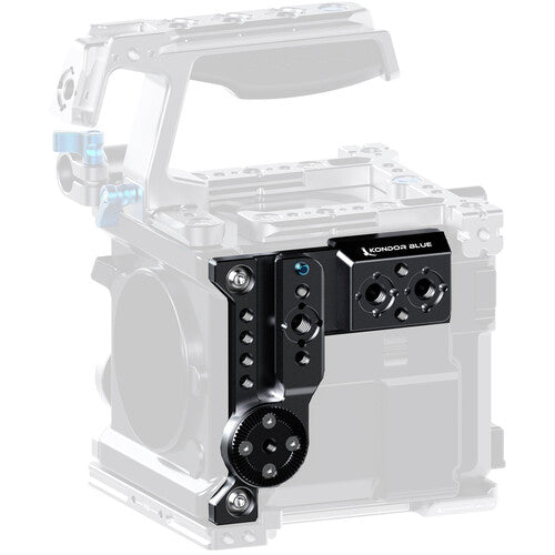 Kondor Blue RED V-RAPTOR Cage with Top Handle (Raven Black)