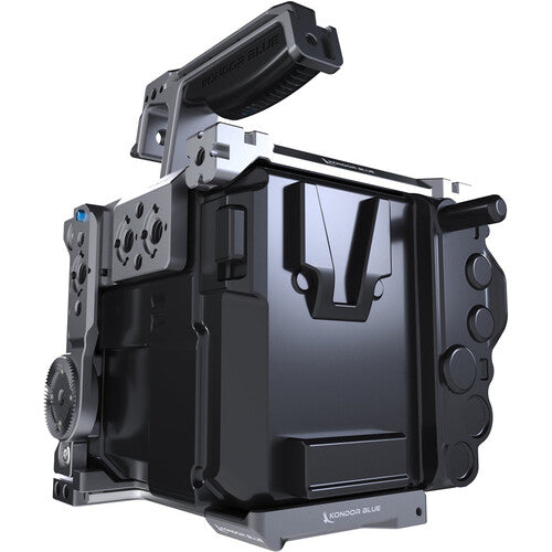 Kondor Blue RED V-RAPTOR Cage with Top Handle (Space Gray)