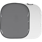 Lastolite Collapsible Reversible Background (6 x 7', White/Mid Gray)