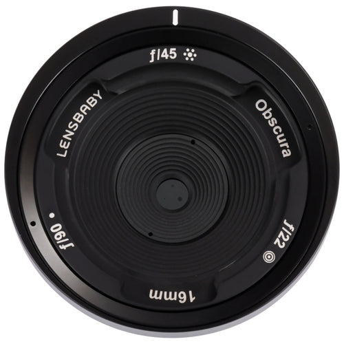 Lensbaby Mirrorless 16mm Pin Hole Pancake Lens For Leica L