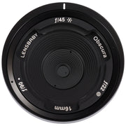 Lensbaby Mirrorless 16mm Pin Hole Pancake Lens For Sony E