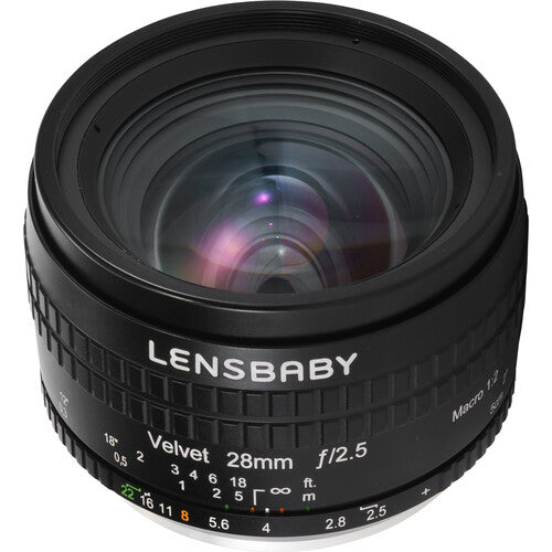 Lensbaby Velvet 28mm f/2.5 Lens for Fujifilm X