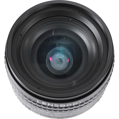 Lensbaby Velvet 28mm f/2.5 Lens for Sony E (Silver)