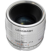 Lensbaby Velvet 56mm f/1.6 Lens for Nikon Z (Silver)