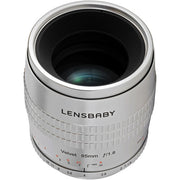 Lensbaby Velvet 85mm f/1.8 Lens for Sony E (Silver)