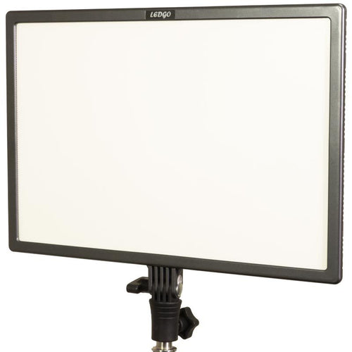 Nanlite LEDGO LUXPAD E268C twin LED light kit with batteries, stands and grids