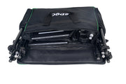 Nanlite LEDGO LUXPAD E268C twin LED light kit with batteries, stands and grids