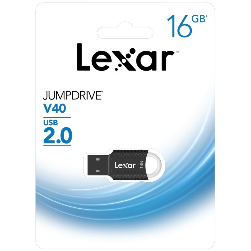 Lexar JumpDrive V40 USB 2.0 Flash Drive 16GB – Georges Cameras