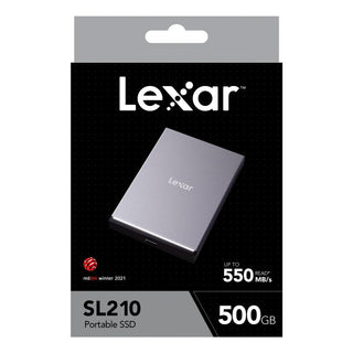 Lexar SL210 500GB Portable 550MB/s read SSD Drive
