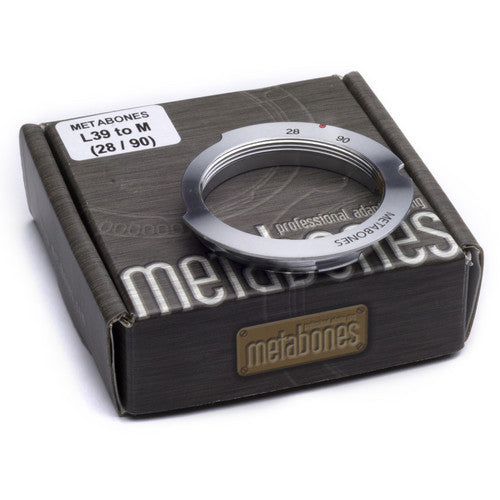 Metabones L39 to Leica M with 6-bit (28/90) - No Tripod Foot (MB_L39-M-28/90)