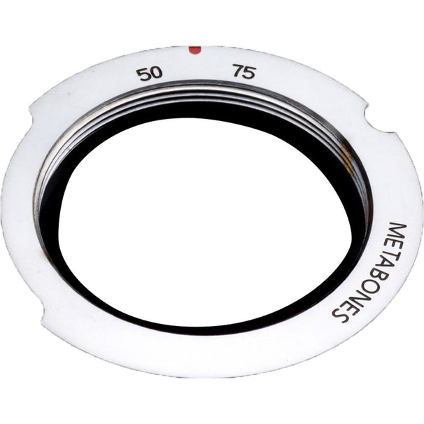 Metabones L39 to Leica M with 6-bit (50/75) - No Tripod Foot  (MB_L39-M-50/75)