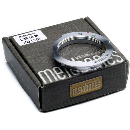 Metabones L39 to Leica M with 6-bit (50/75) - No Tripod Foot  (MB_L39-M-50/75)