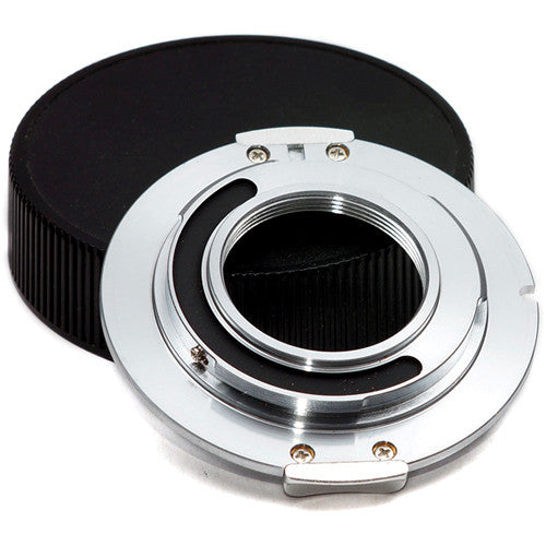 Metabones C mount to Micro FourThirds adapter (Chrome) - Ver 3 - No Tripod Foot (MB_C-m43-CH3)