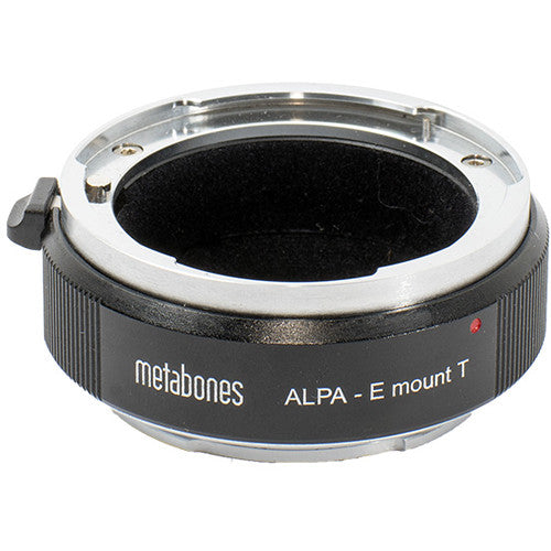 Metabones ALPA to E-Mount T/ NEX (Black Matt) - No Tripod Foot (MB_ALPA-E-BT1)