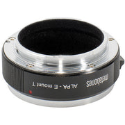 Metabones ALPA to E-Mount T/ NEX (Black Matt) - No Tripod Foot (MB_ALPA-E-BT1)