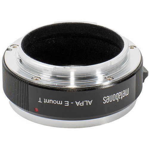 Metabones ALPA to E-Mount T/ NEX (Black Matt) - No Tripod Foot (MB_ALPA-E-BT1)