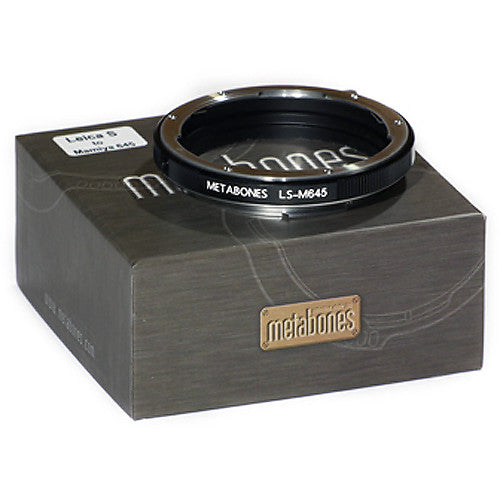 Metabones Leica S to Mamiya 645 - No Tripod Foot (MB_M645-LS-BM1)