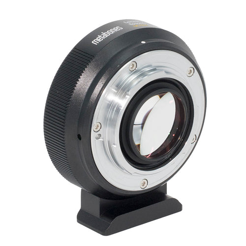 Metabones Leica R to Micro FourThirds Speed Booster ULTRA 0.71x (Black Matt) - With Tripod Foot (MB_SPLR-m43-BM3)