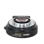 Metabones Leica R to Micro FourThirds Speed Booster ULTRA 0.71x (Black Matt) - With Tripod Foot (MB_SPLR-m43-BM3)