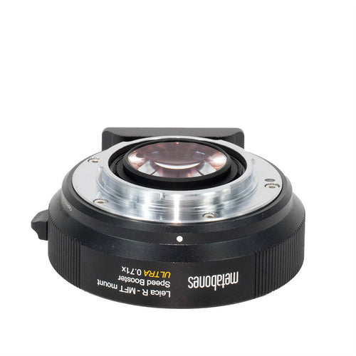 Metabones Leica R to Micro FourThirds Speed Booster ULTRA 0.71x (Black Matt) - With Tripod Foot (MB_SPLR-m43-BM3)