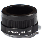 Metabones Arriflex to Micro FourThirds adapter (Black Matt) - No Tripod Foot  (MB_ARRI-m43-BM1)