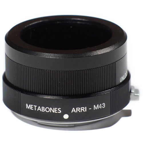 Metabones Arriflex to Micro FourThirds adapter (Black Matt) - No Tripod Foot  (MB_ARRI-m43-BM1)