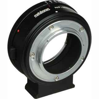 Metabones Nikon G to Micro FourThirds adapter (Black Matt) - With Tripod Foot (MB_NFG-m43-BM1)